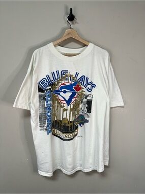 Vintage 1992 Blue Jays Championship T Shirt